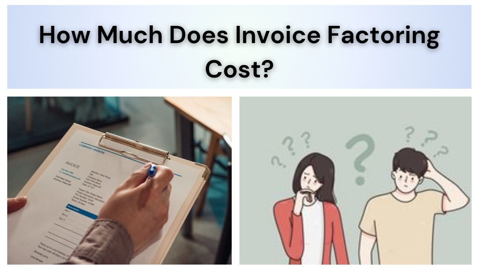 Invoice Fcatoring Cost